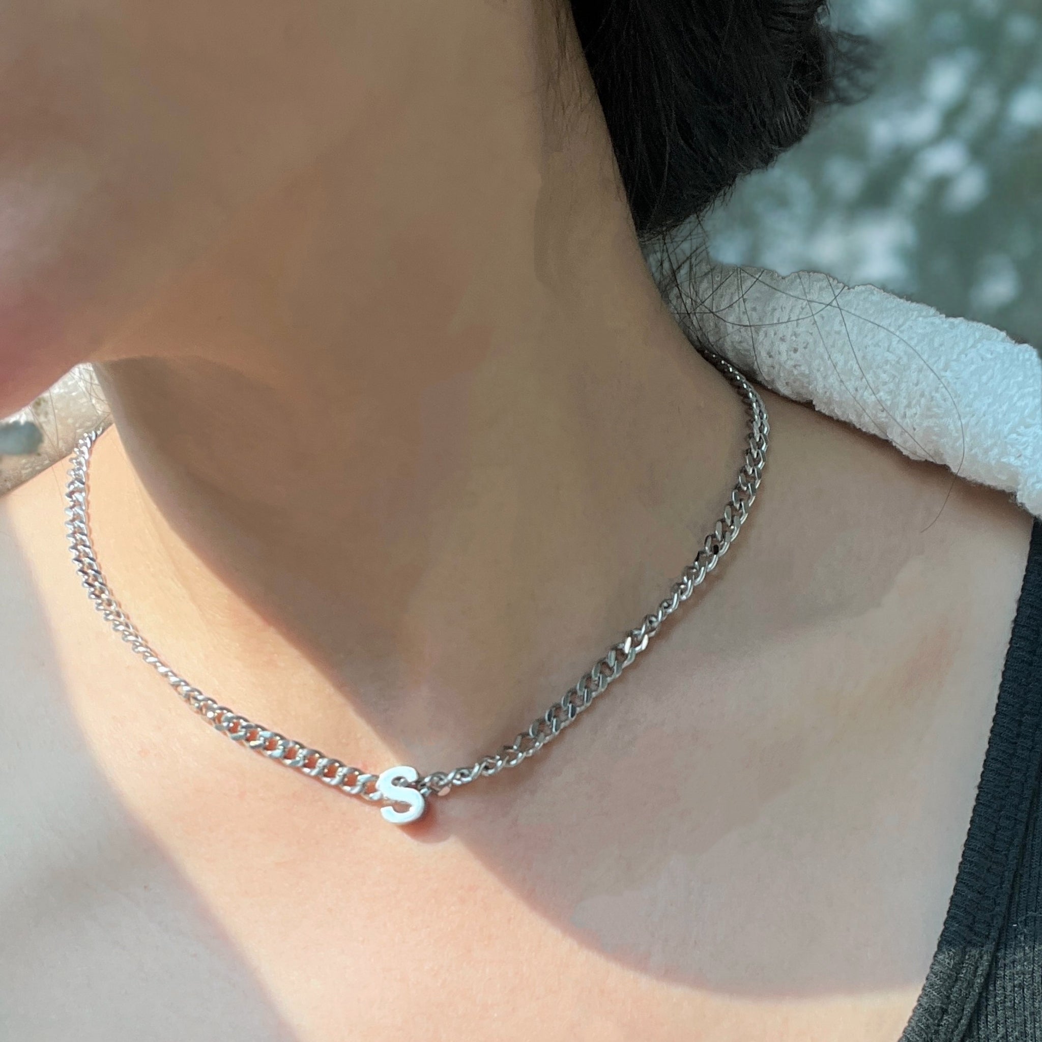 "Be Bold" Alphabet Necklace