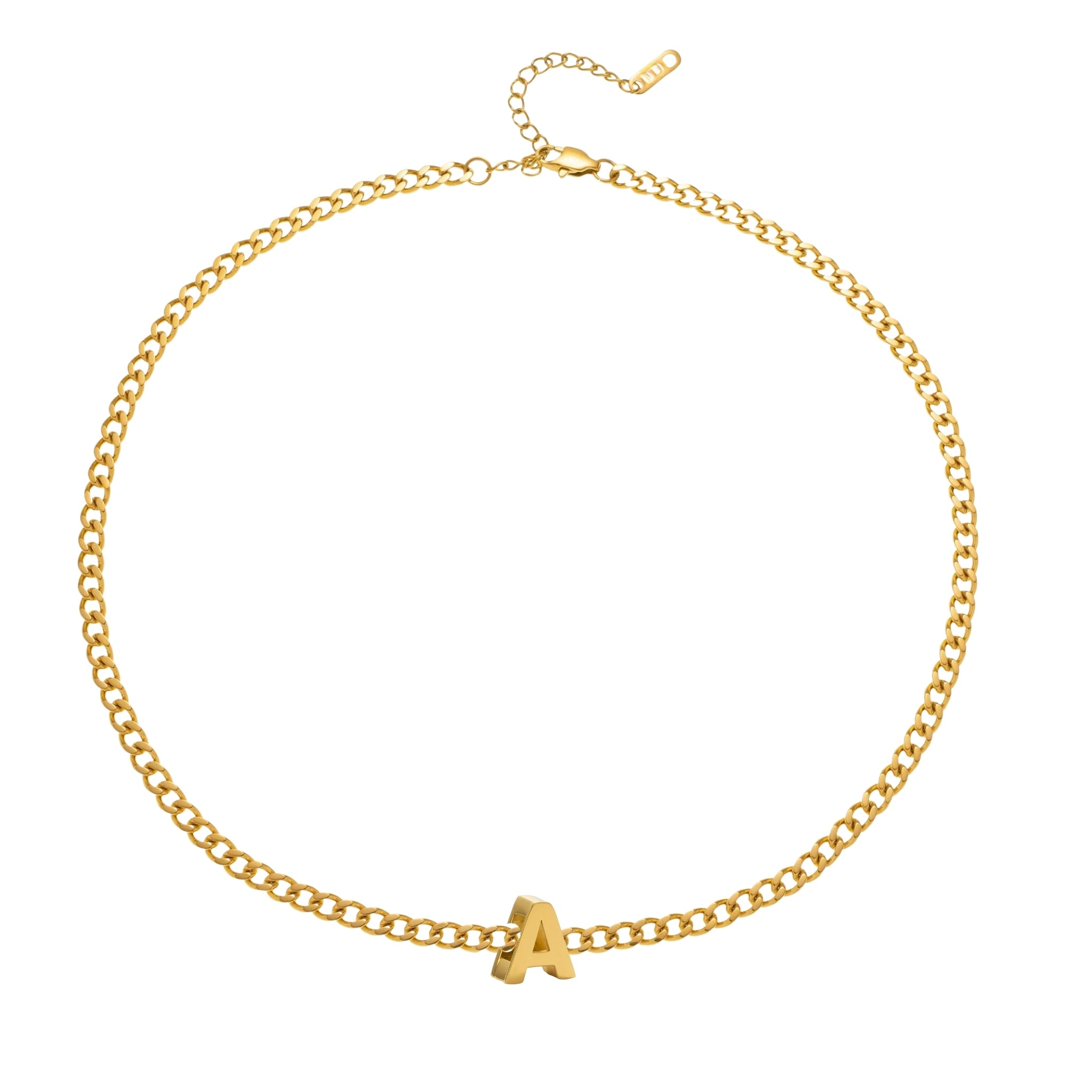 "Be Bold" Alphabet Necklace