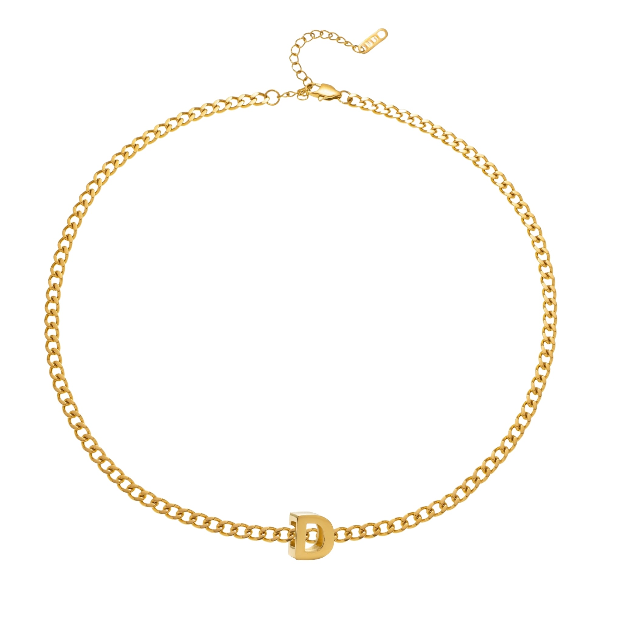 "Be Bold" Alphabet Necklace