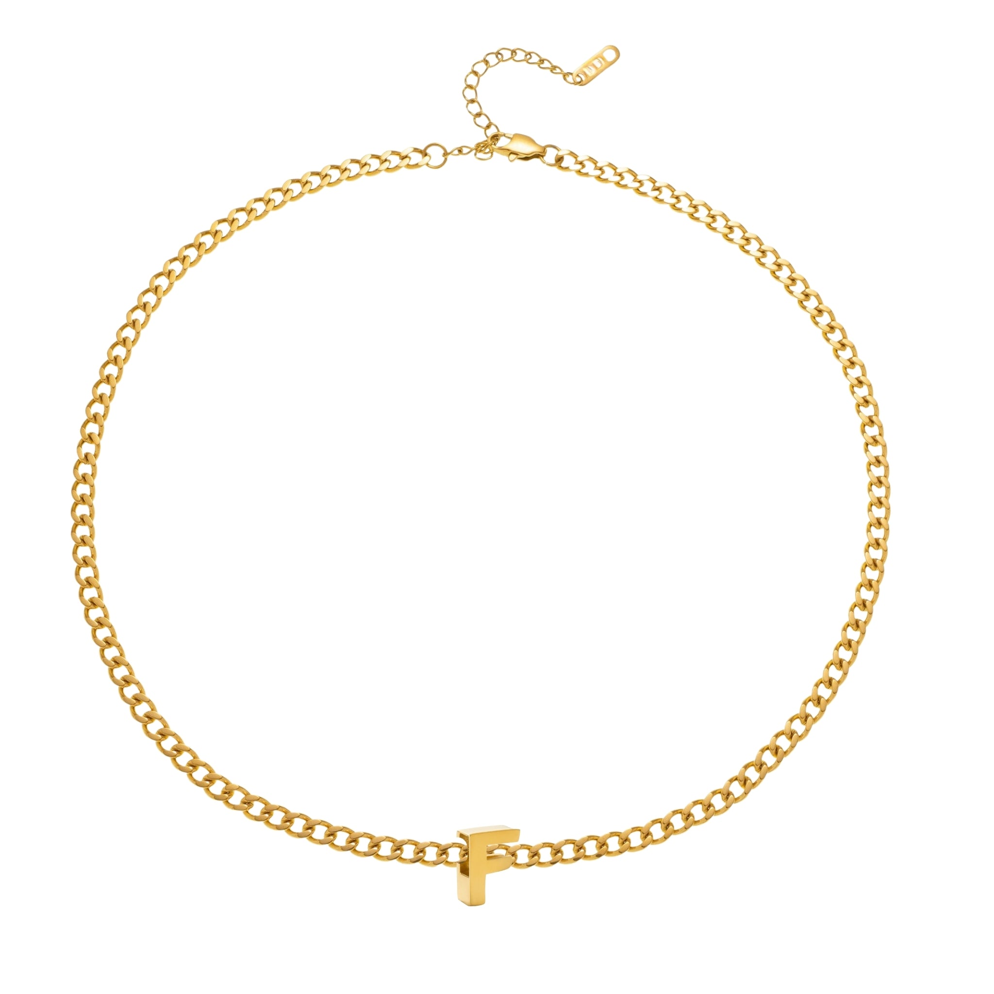 "Be Bold" Alphabet Necklace