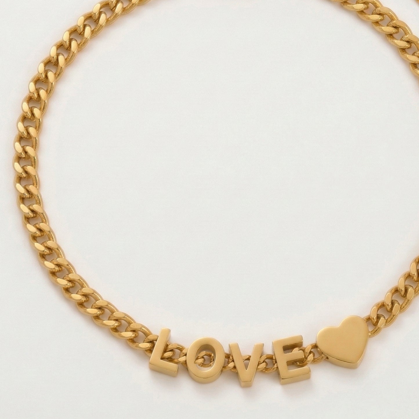 "Be Bold" Alphabet Necklace