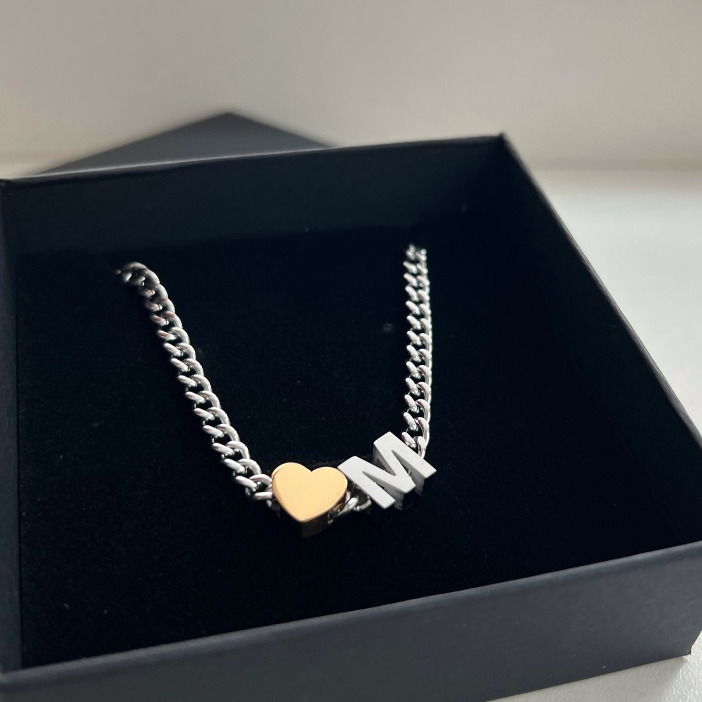 "Be Bold" Alphabet Necklace