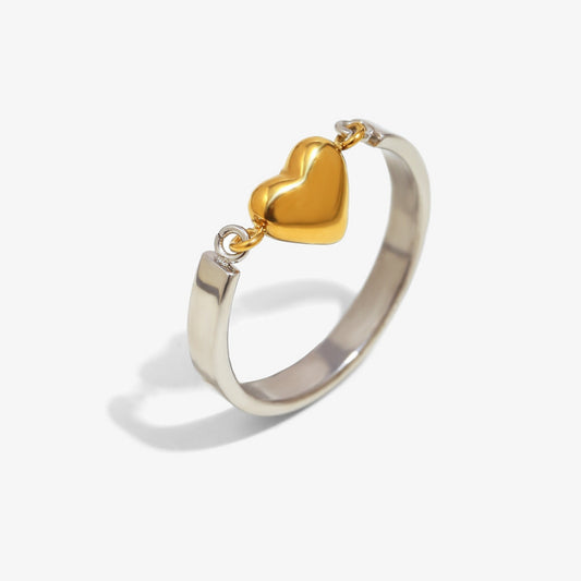Be Bold Heart Ring