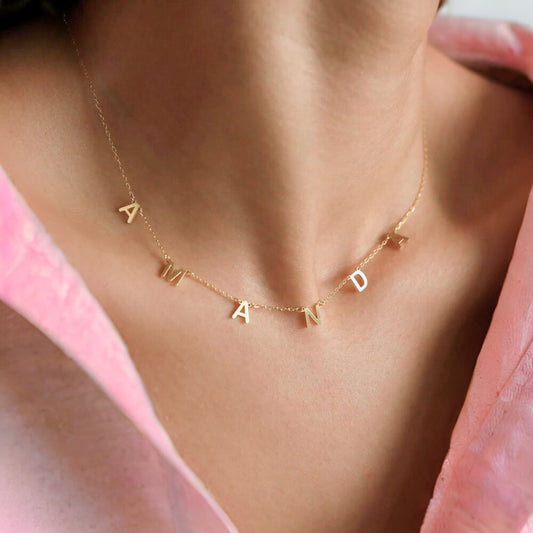 "Be You" Monogram Necklace