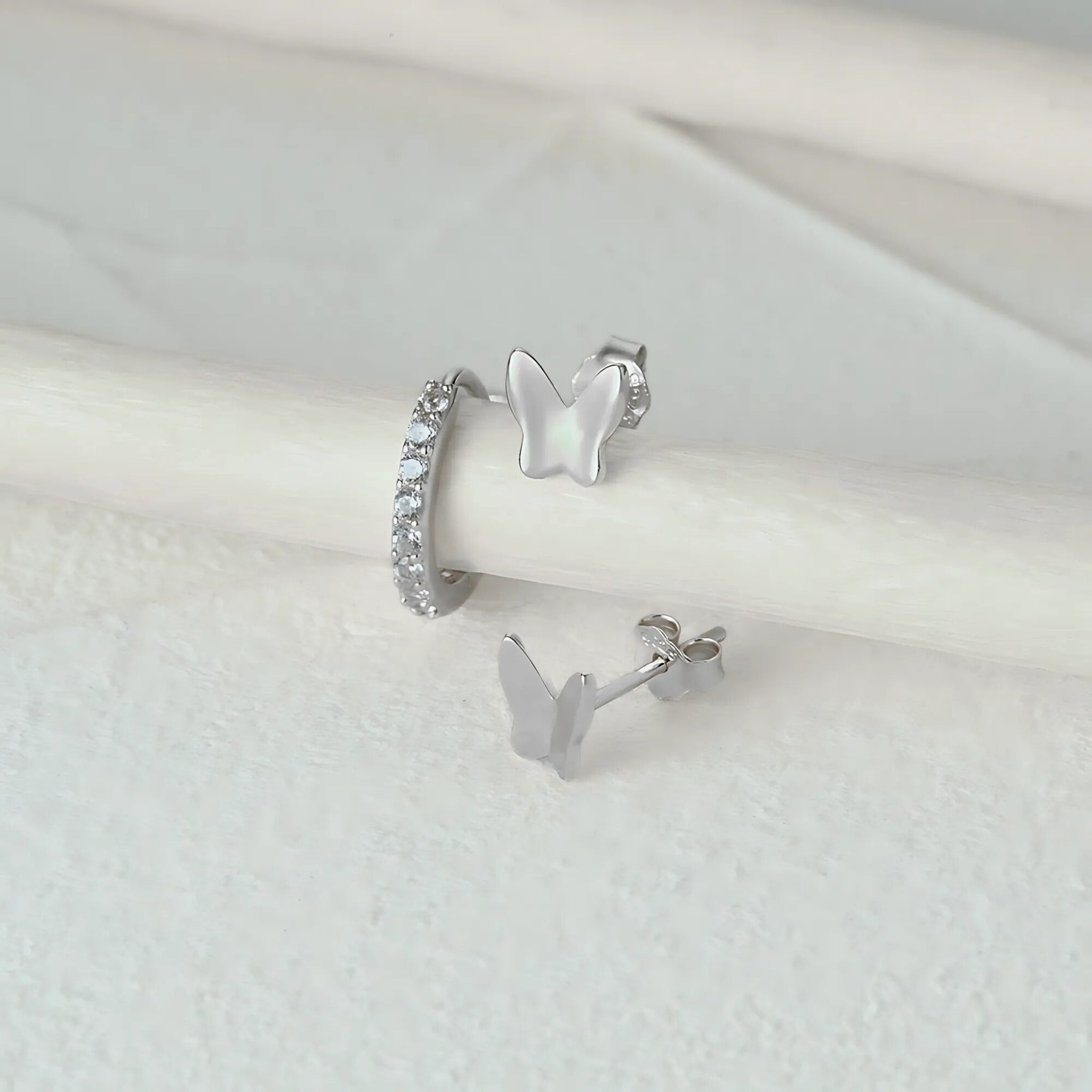 Butterfly Earring Bundle - Set of 3