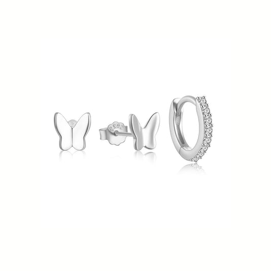 Butterfly Earring Bundle - Set of 3