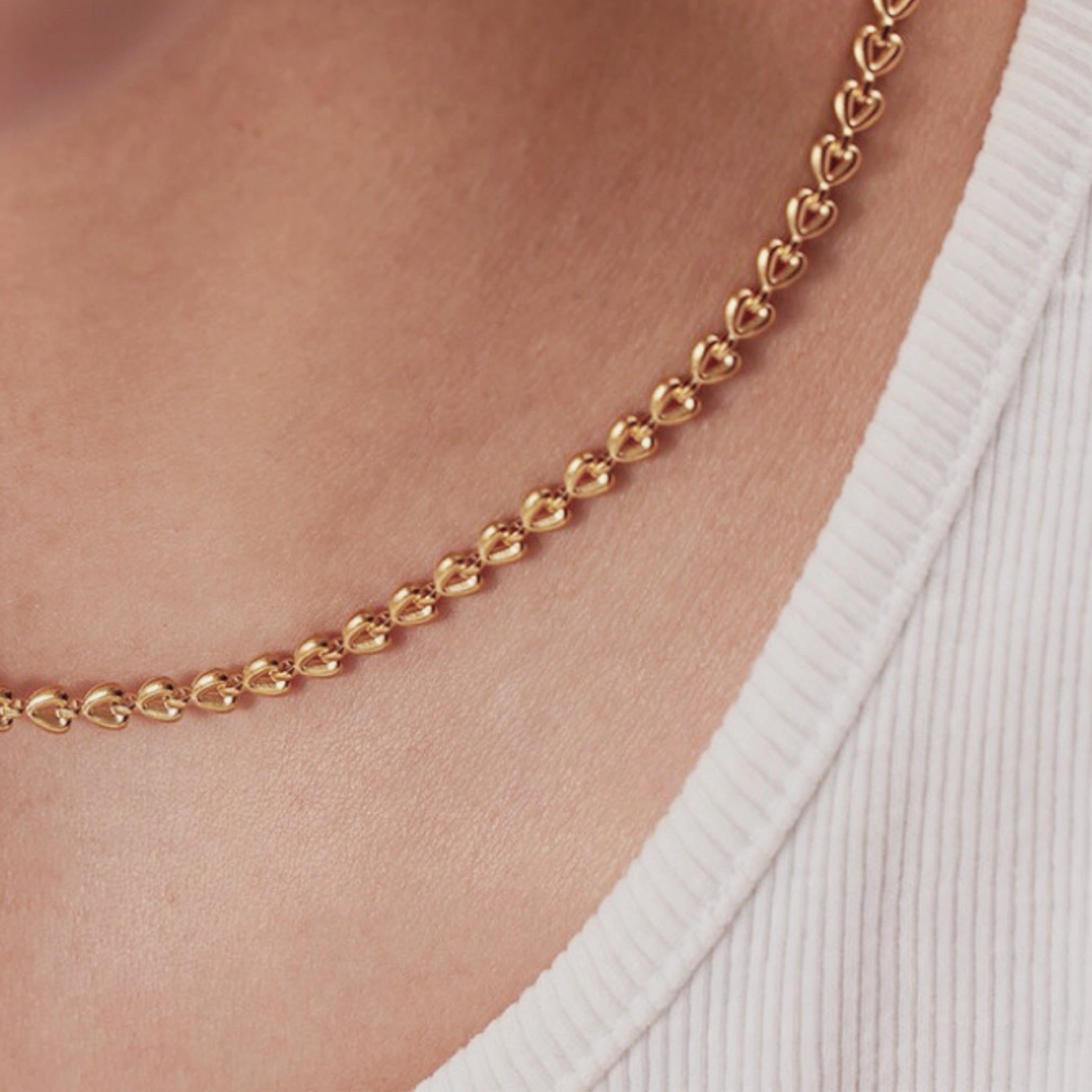 Chain of Hearts Necklace