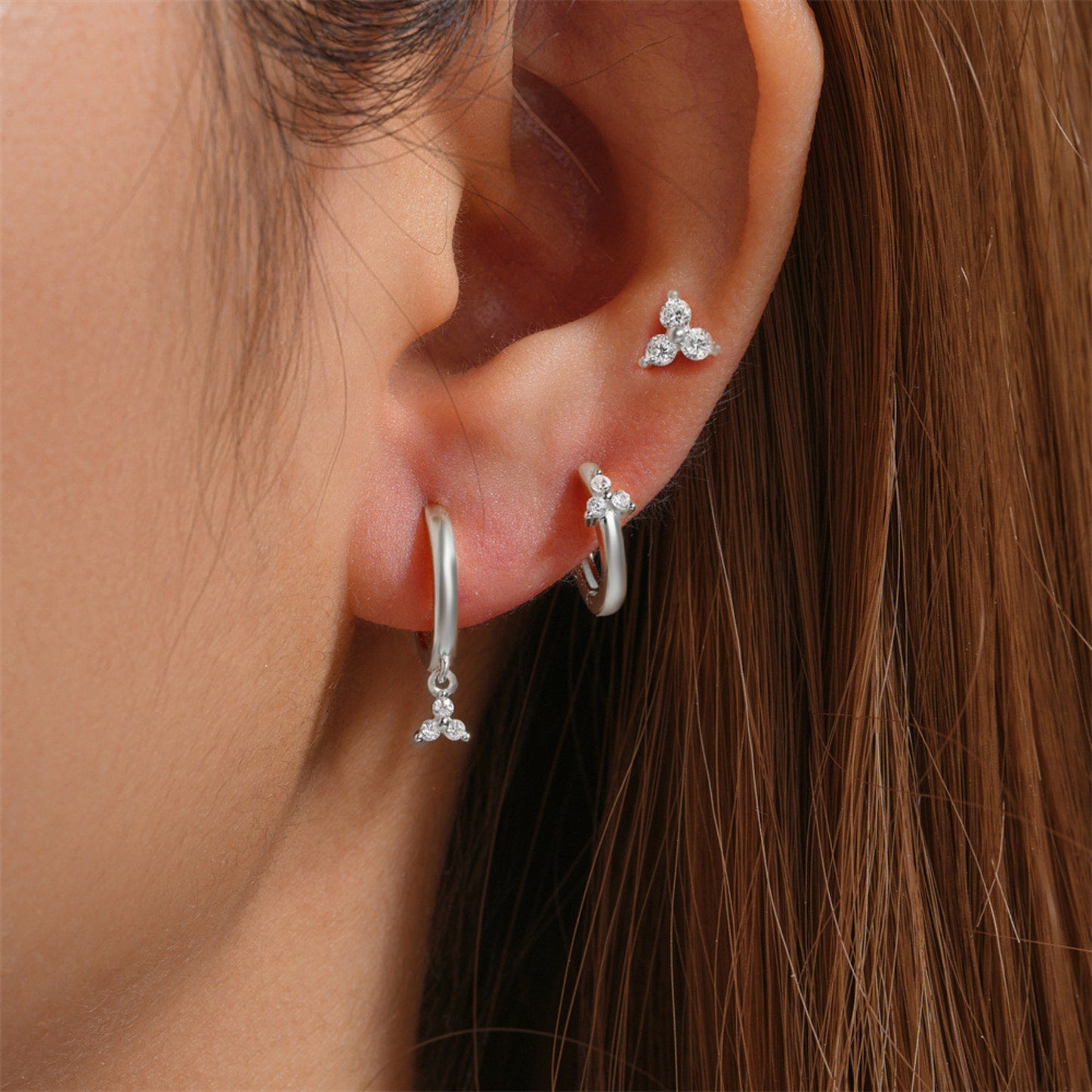 Clover Earring Bundle - Set of 3