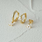 Clover Earring Bundle - Set of 3