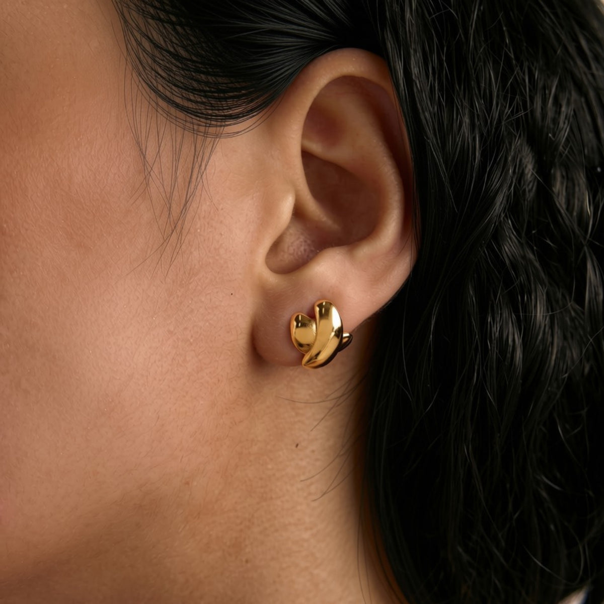 Crossing Paths Stud Earrings