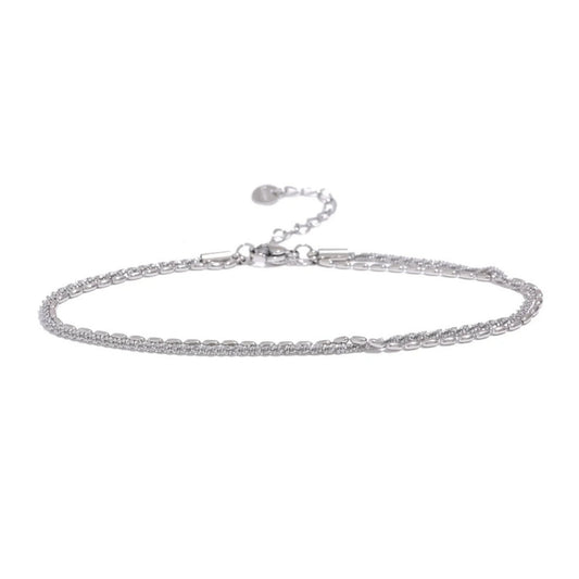 Twin Strand Anklet