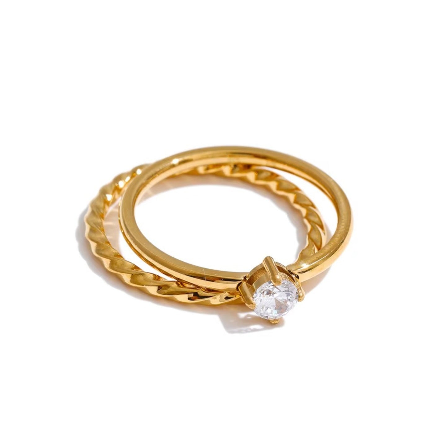Endless Bond Duo Ring Set