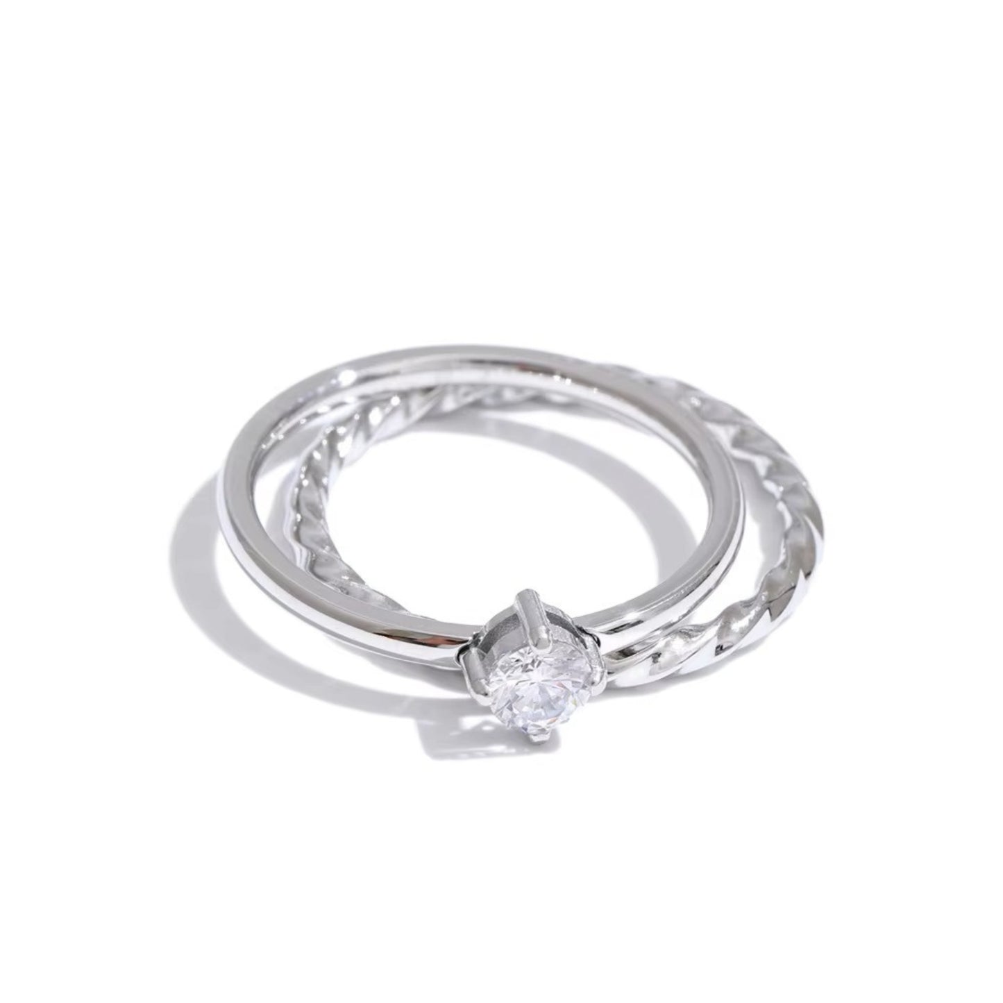 Endless Bond Duo Ring Set