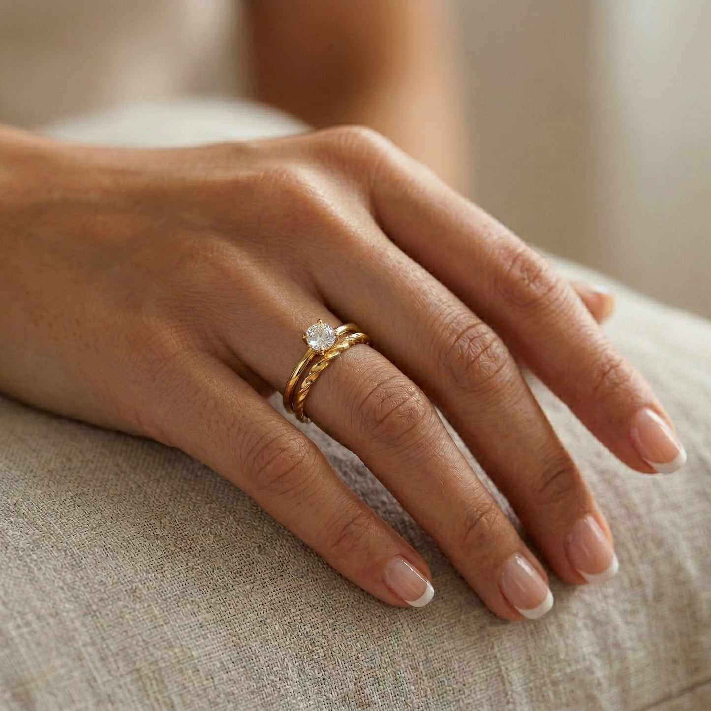Endless Bond Duo Ring Set