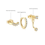 Everyday Elegant Earring Bundle - Set of 3
