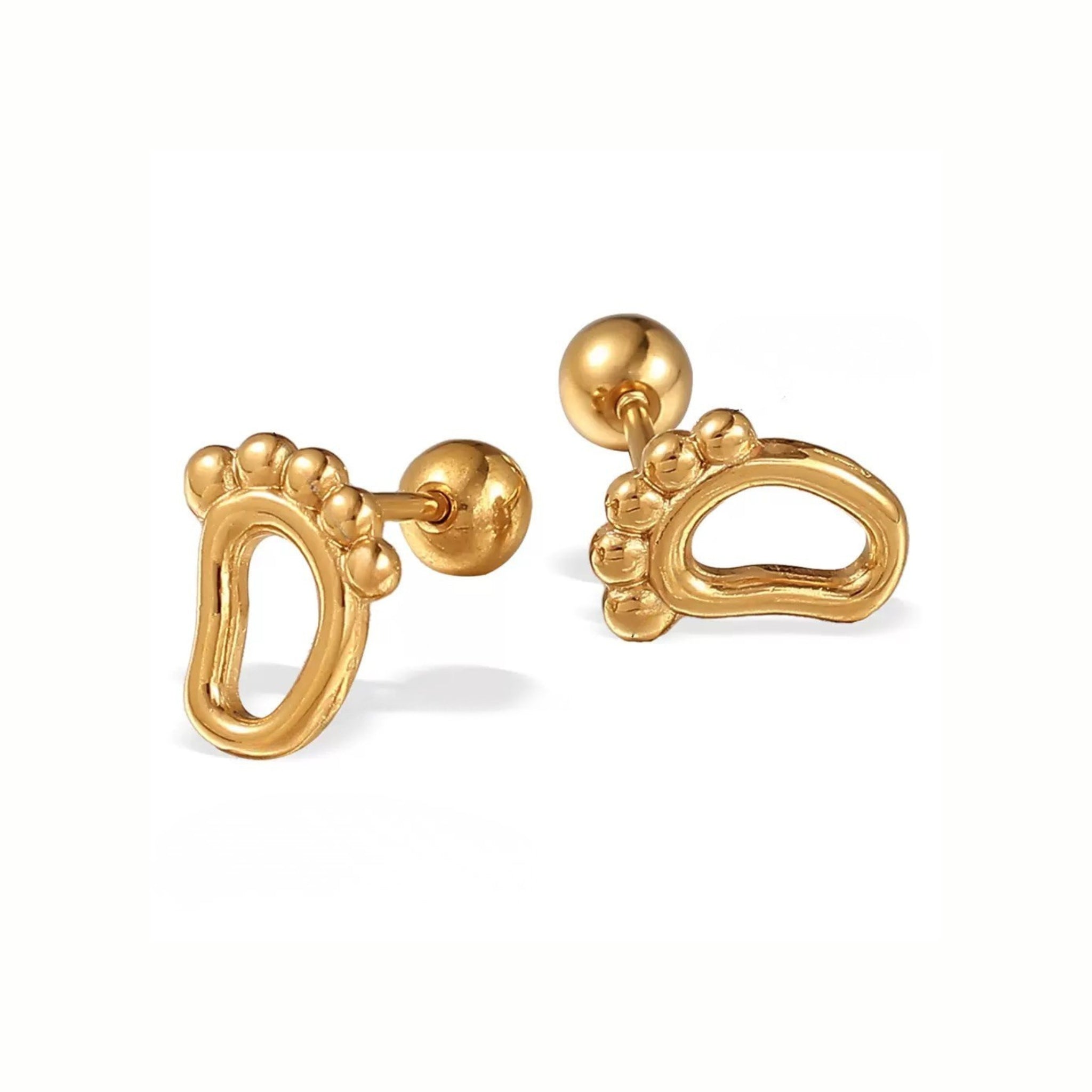 First Steps Stud Earrings