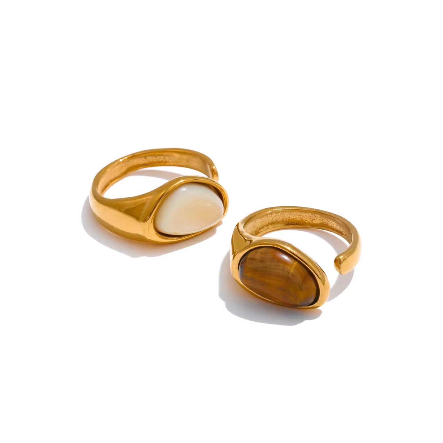 Grounded Essence Adjustable Ring