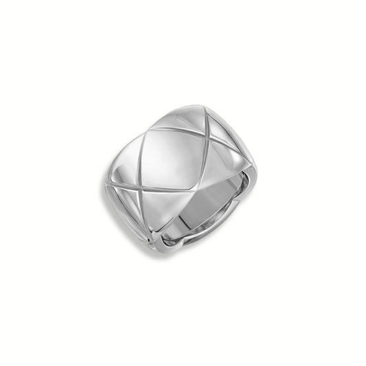 Stainless Steel Hypoallergenic Waterproof Tarnish Free Waterproof Sweatproof No-Fade Halo Bold Ring The Aura