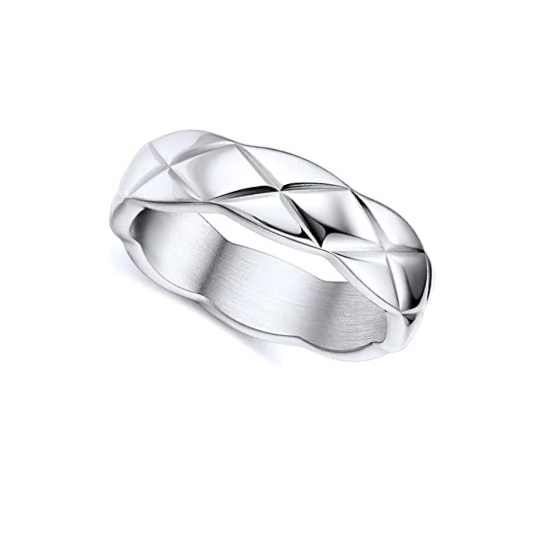 Stainless Steel Hypoallergenic Waterproof Tarnish Free Halo Classic Rings The Aura