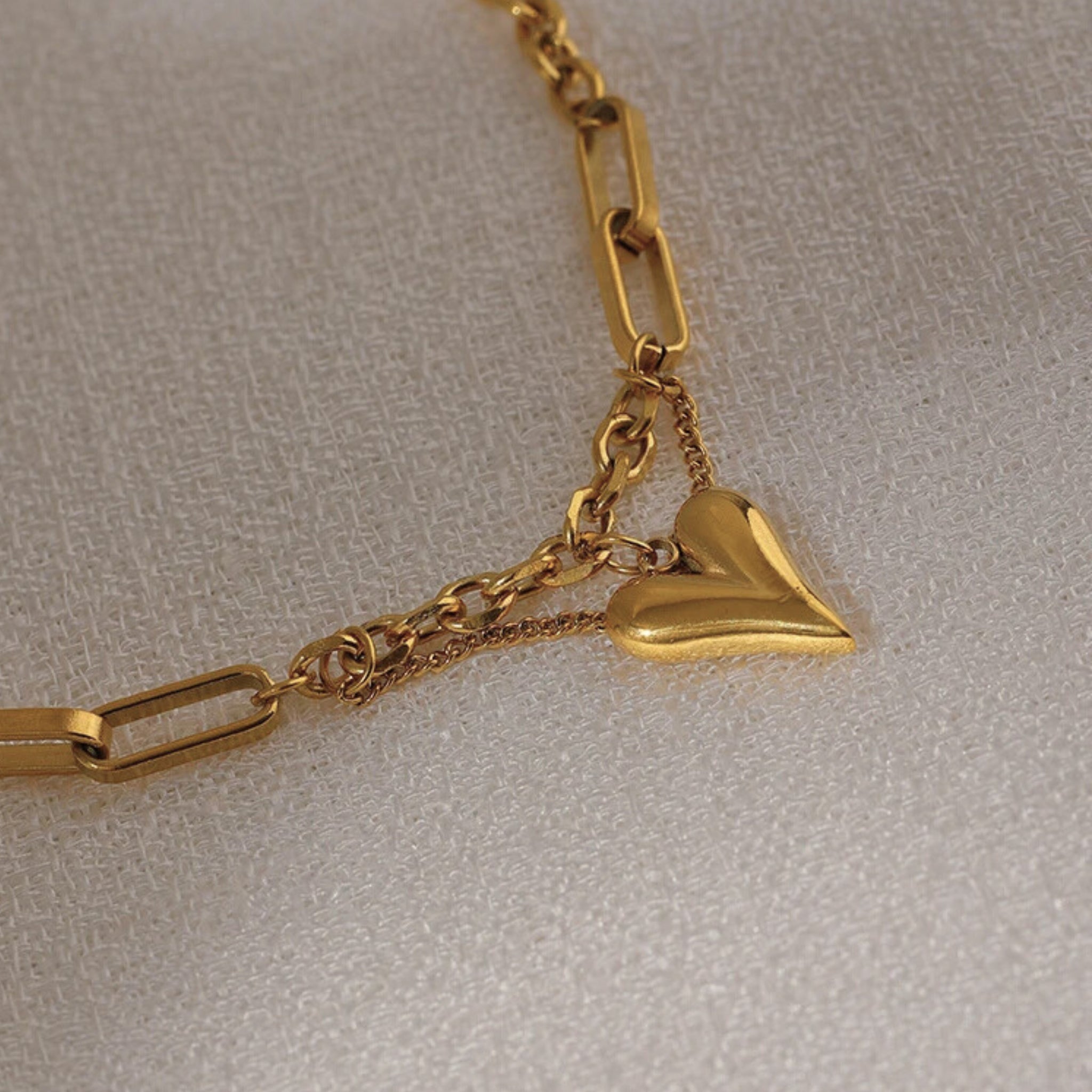 Heart Chain Necklace