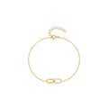 18K Gold Plated Sterling Silver Hypoallergenic Infinite Loop Bracelet The Aura