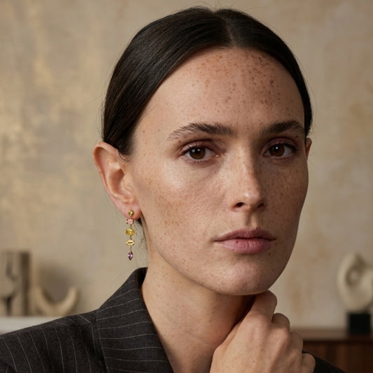 Kaleidoscope Drop Earrings