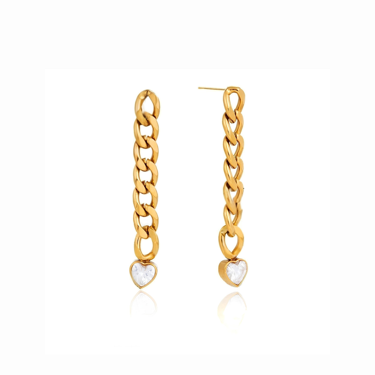 Link To My Heart Drop Earrings