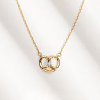 Love Pretzel Necklace