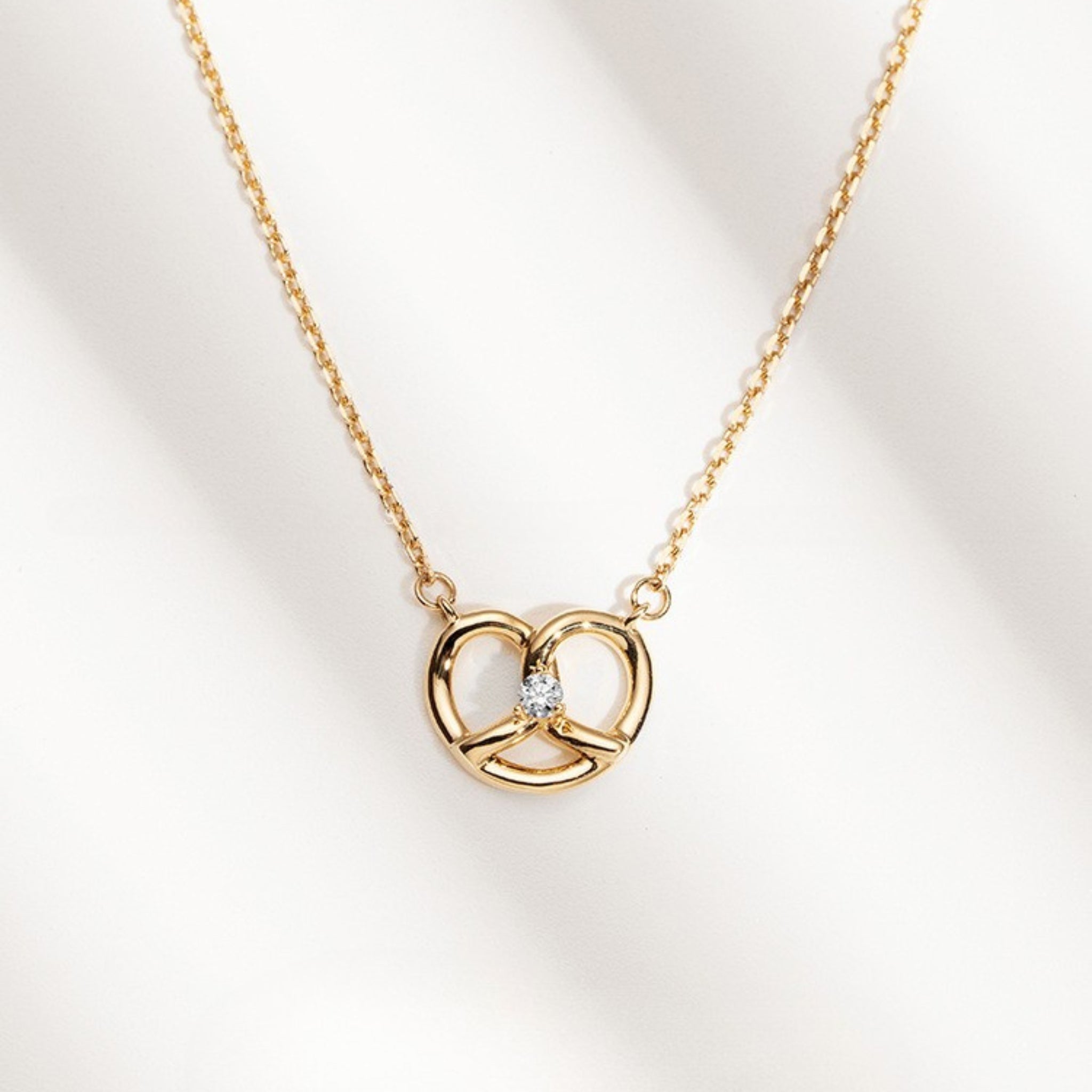 Love Pretzel Necklace