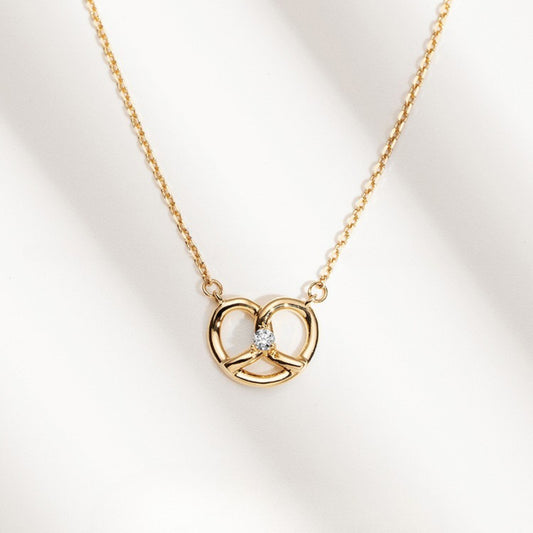 Love Pretzel Necklace