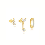 Marquise Earring Bundle - Set of 3