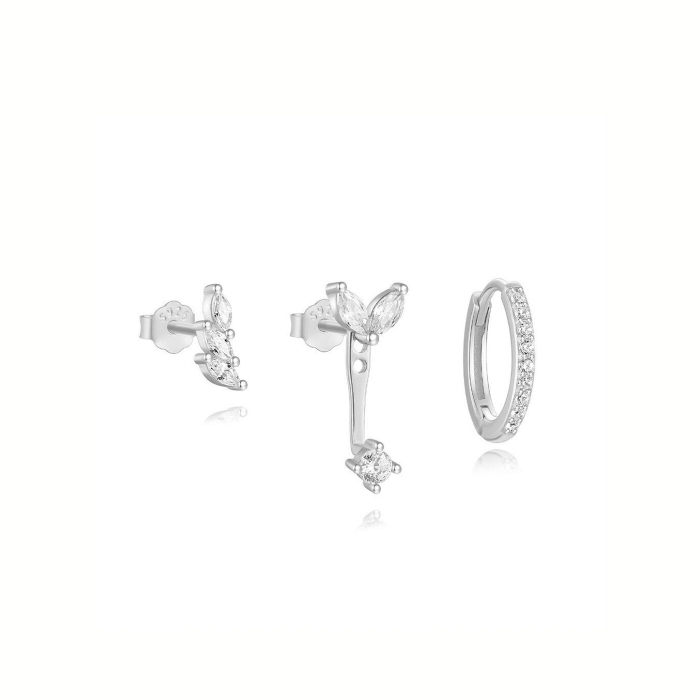 Marquise Earring Bundle - Set of 3