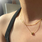 18K Gold Plated Stainless Steel Hypoallergenic Waterproof Tarnish Free Bestsellers Bundle Set The Aura