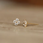 Mini Clover Stud Earrings
