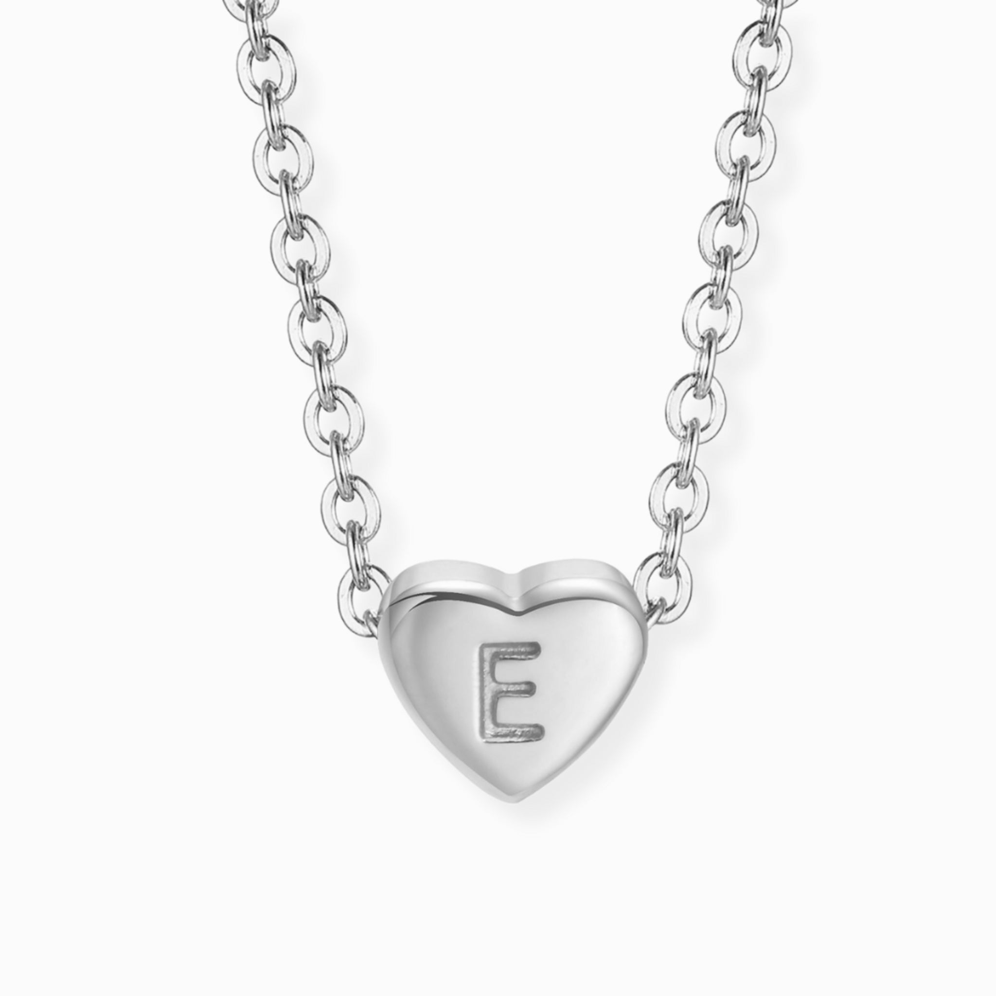 Mini Heart Alphabet Necklaces