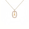 Moyen Alphabet Necklace