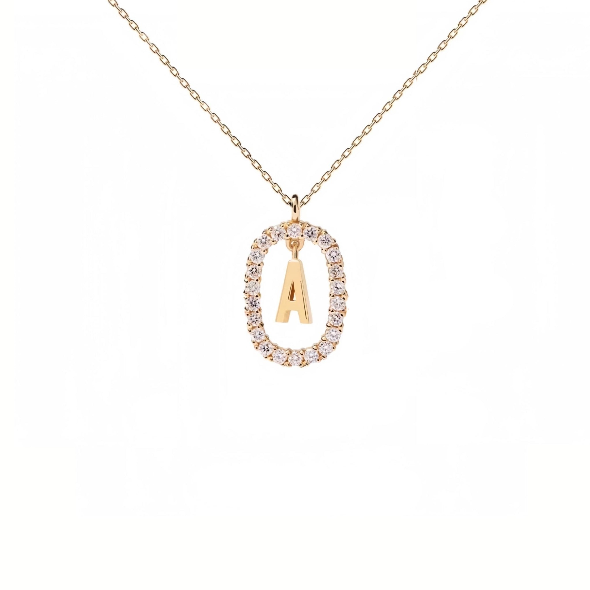 Moyen Alphabet Necklace