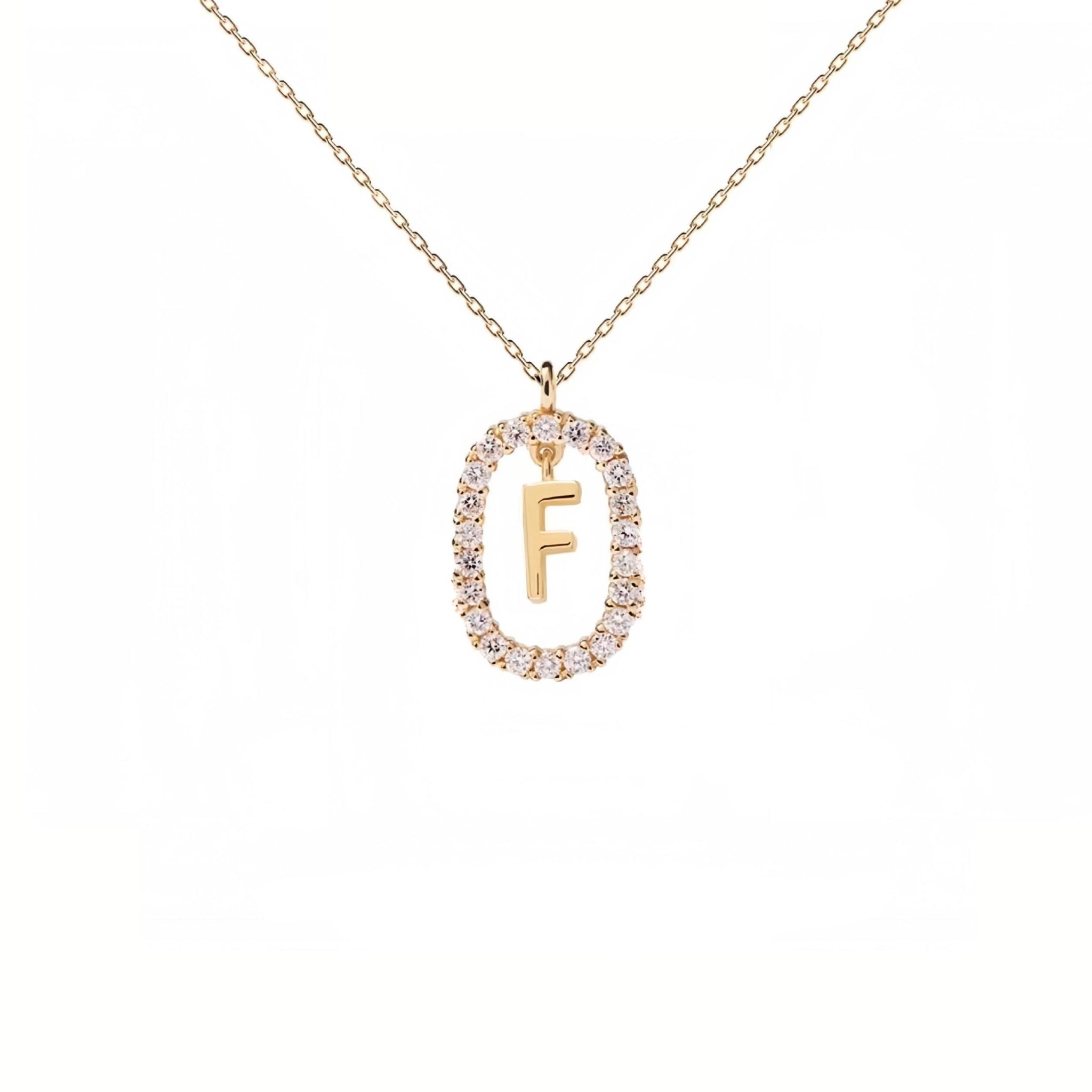 Moyen Alphabet Necklace