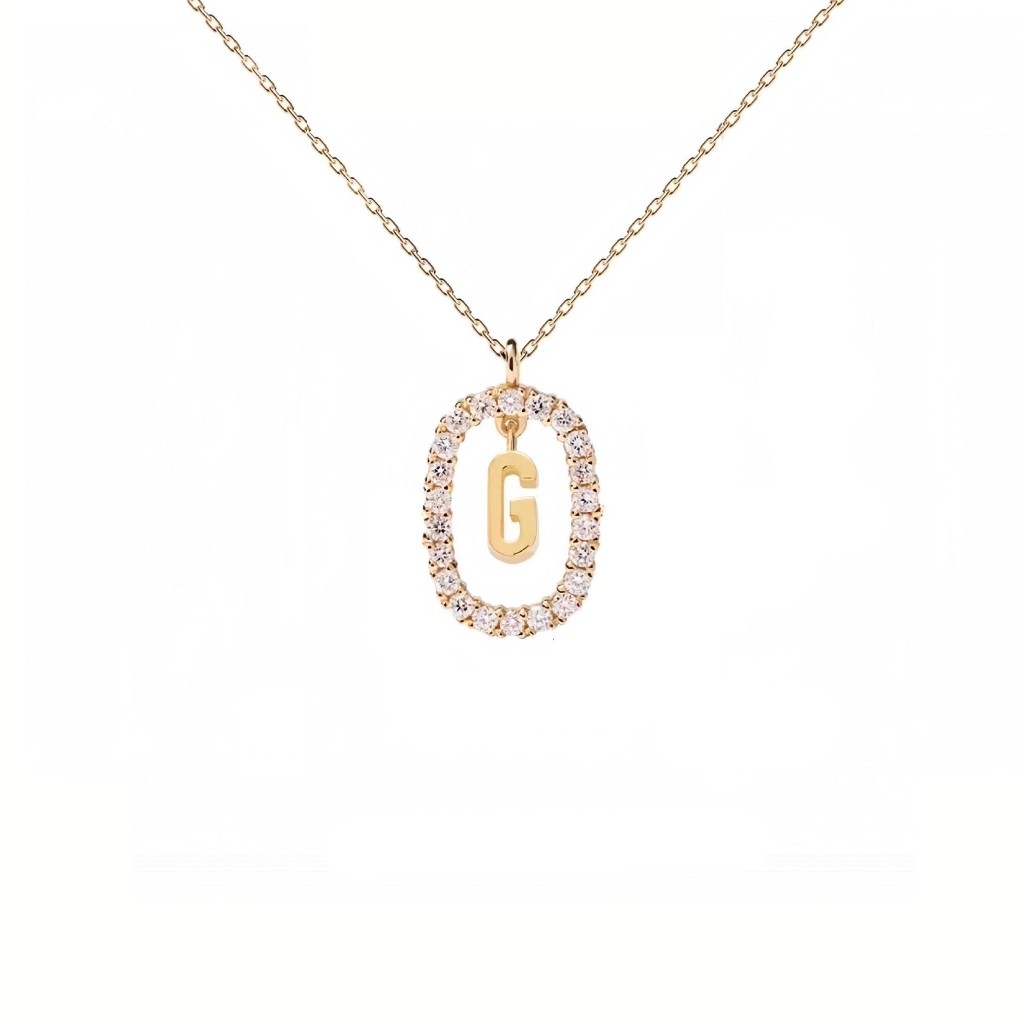 Moyen Alphabet Necklace