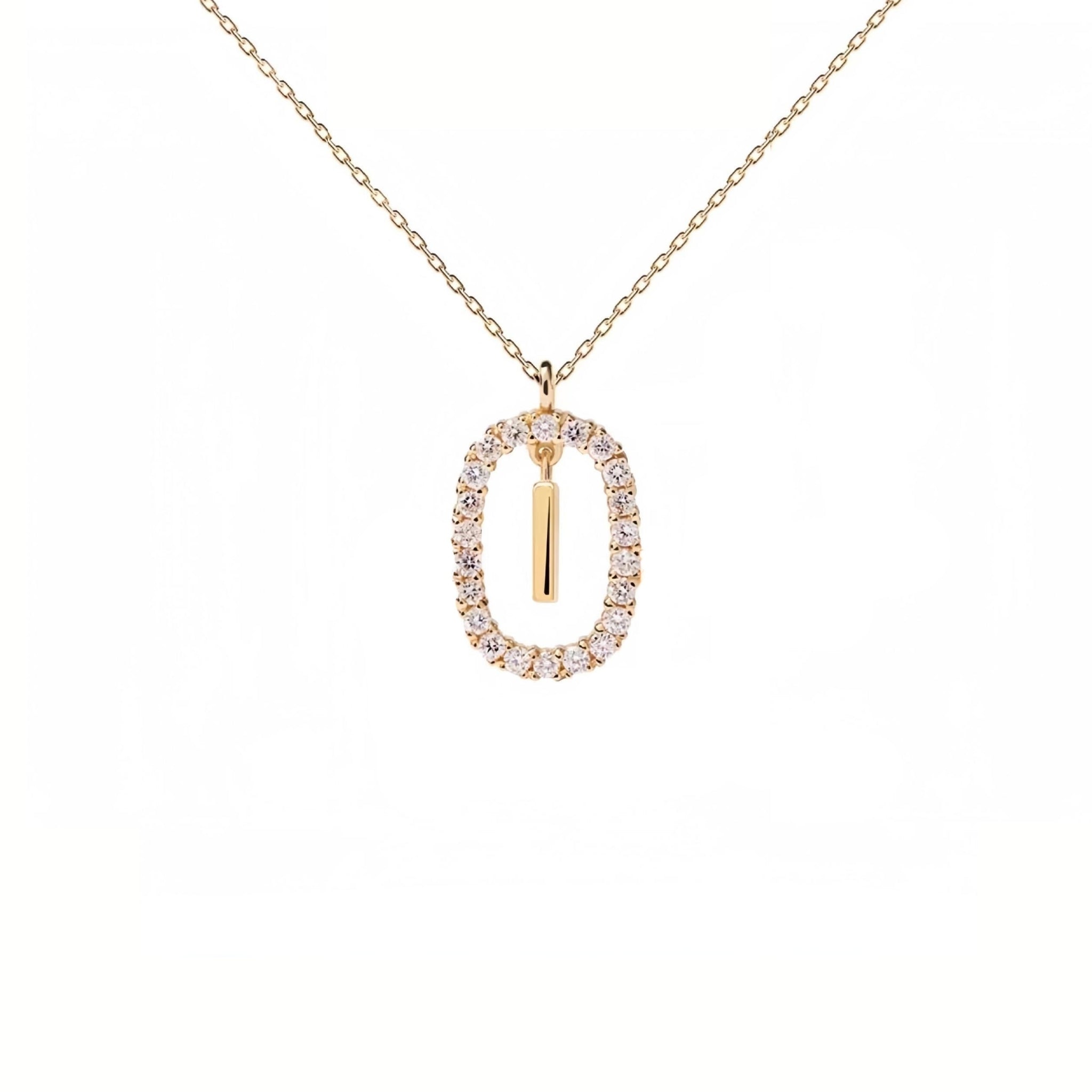 Moyen Alphabet Necklace