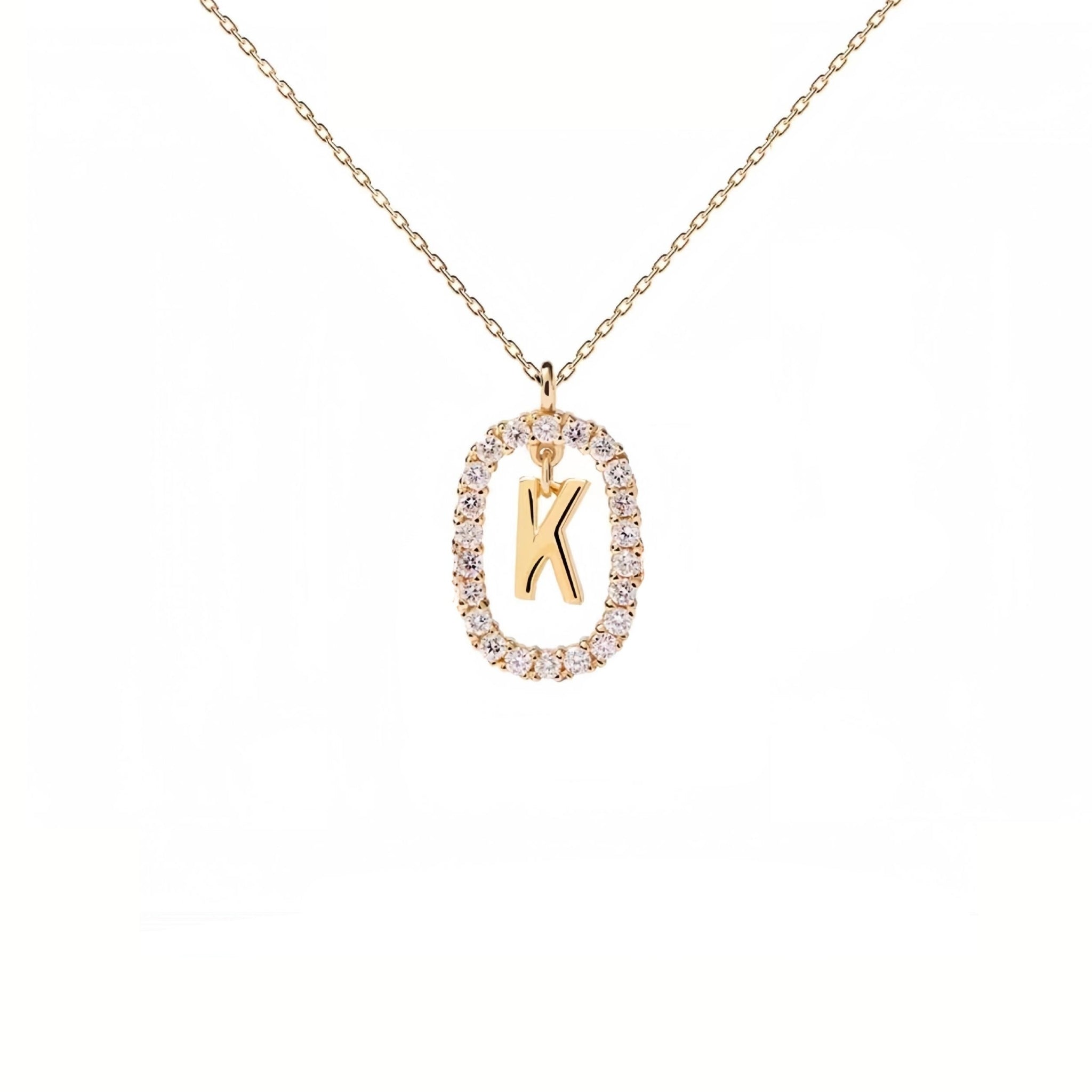 Moyen Alphabet Necklace