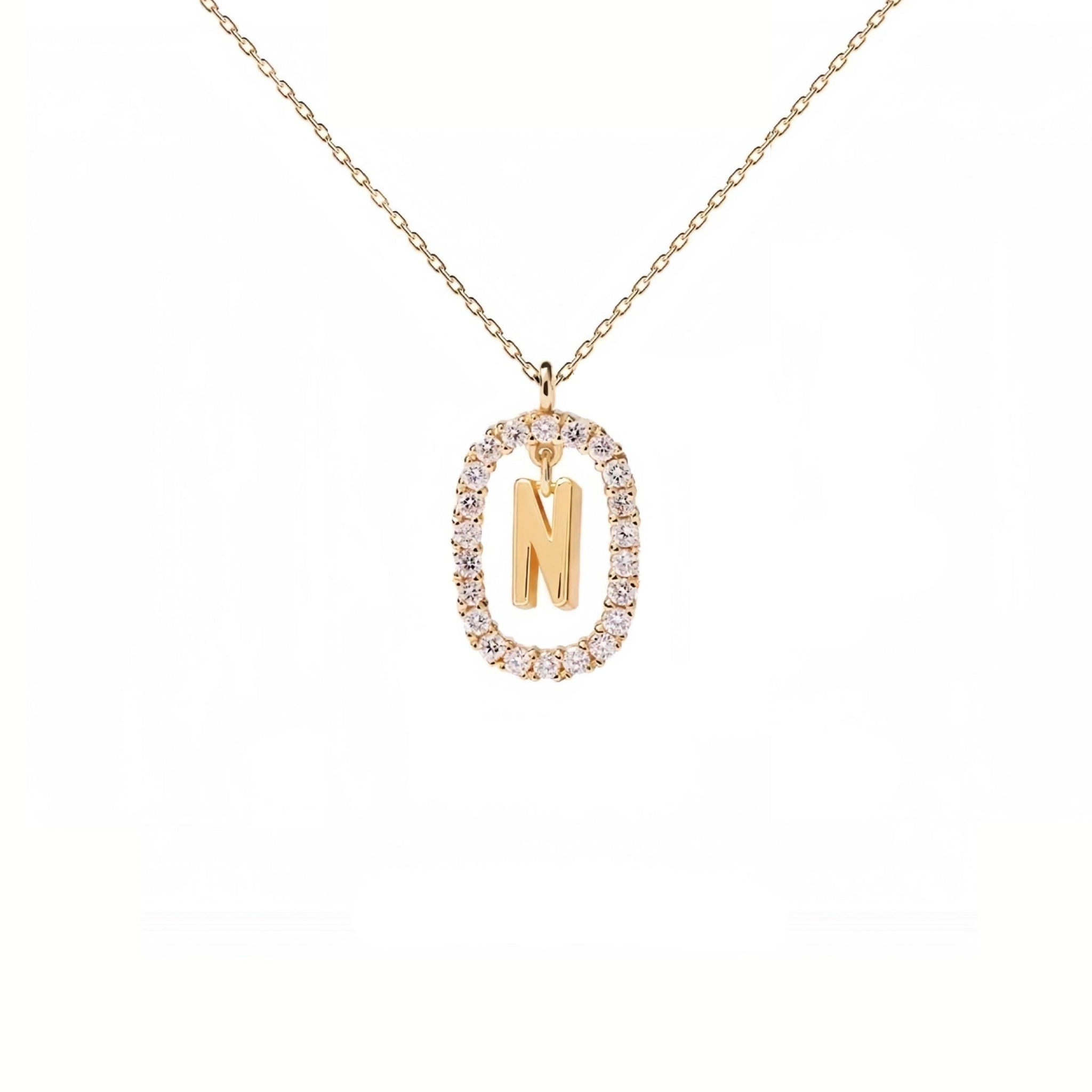 Moyen Alphabet Necklace
