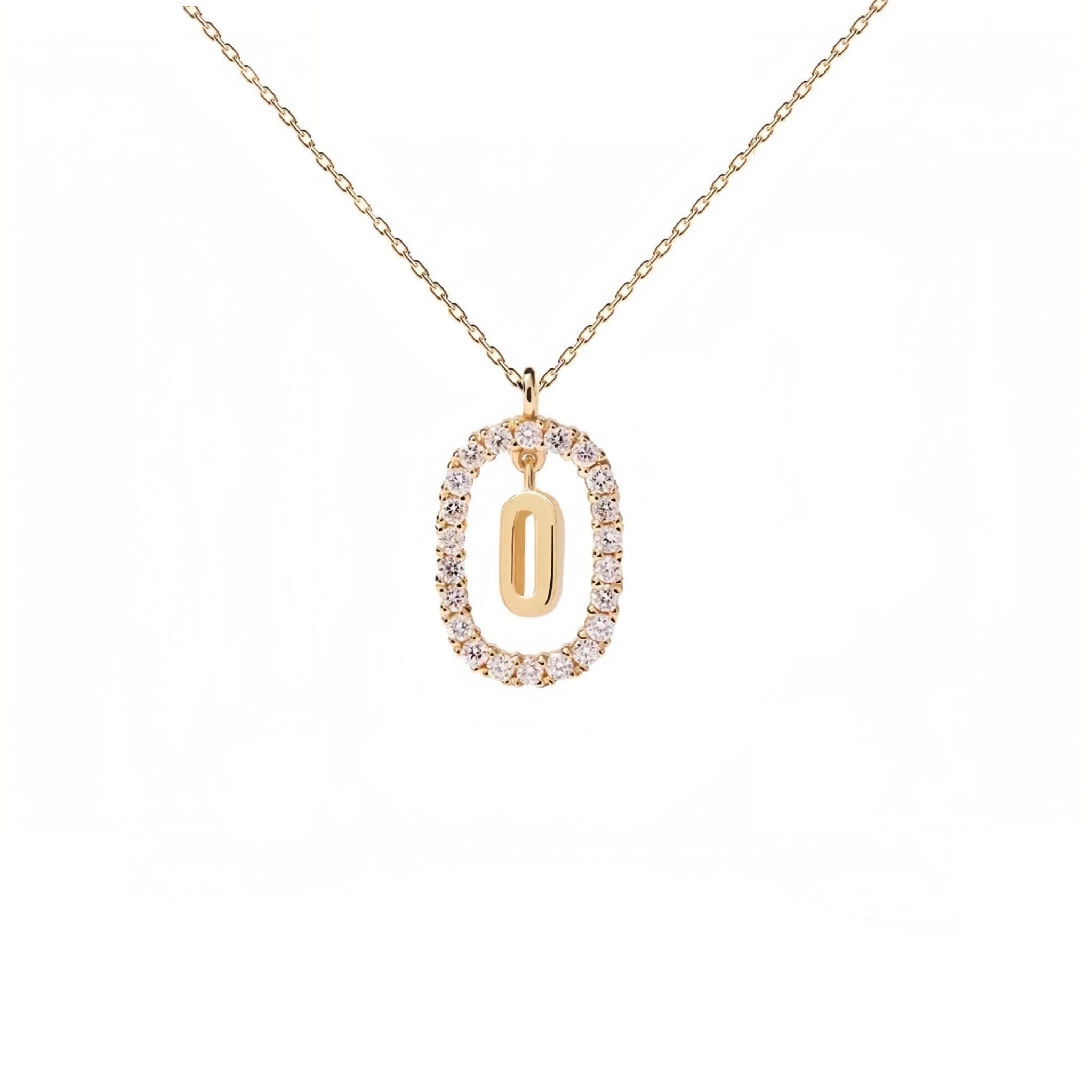 Moyen Alphabet Necklace