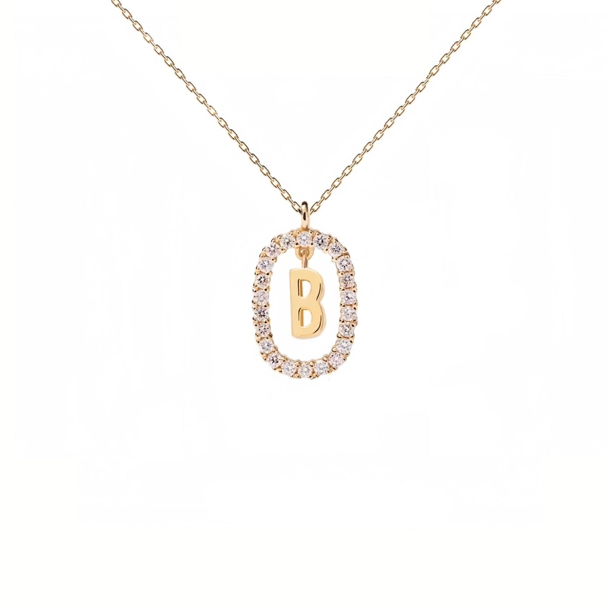 Moyen Alphabet Necklace