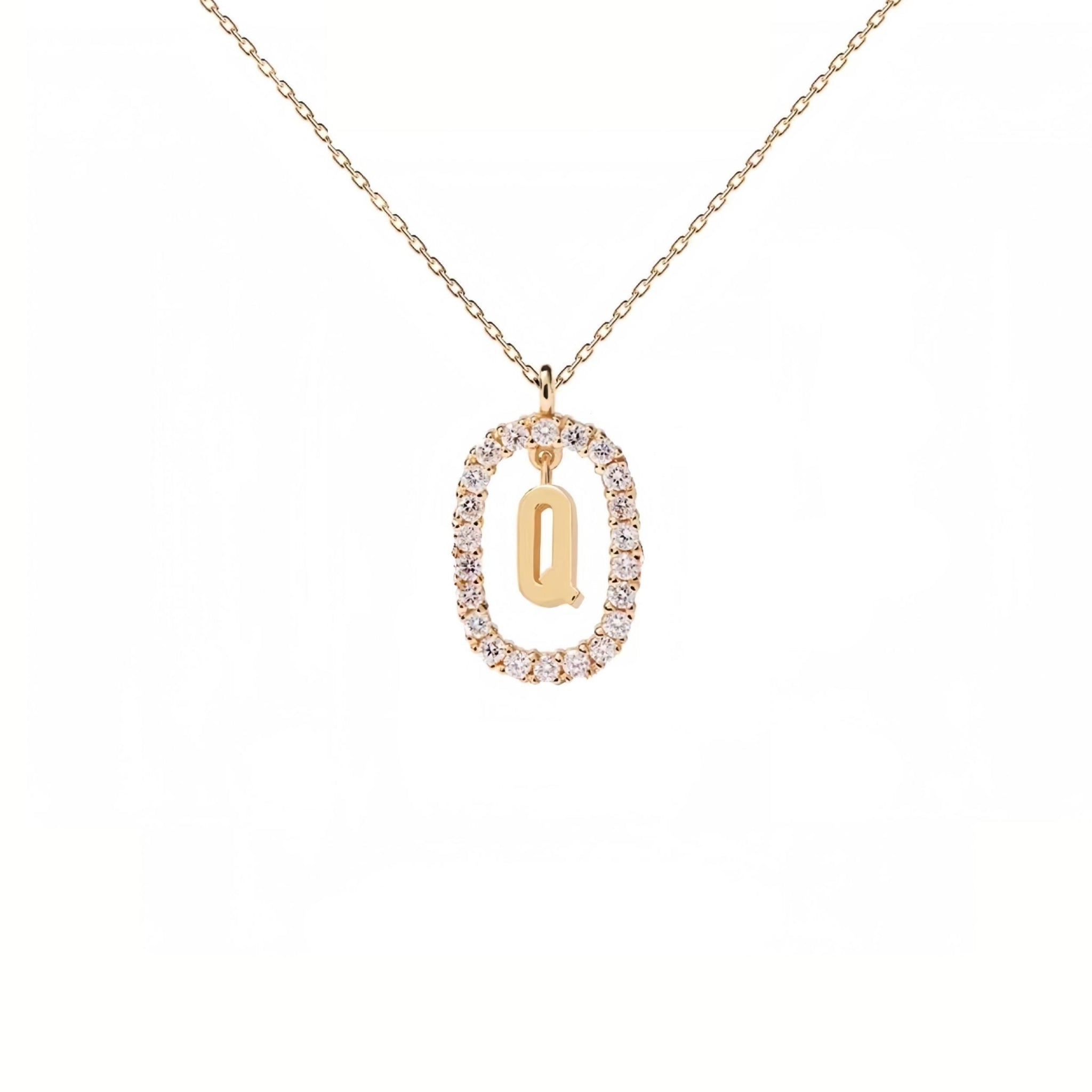 Moyen Alphabet Necklace