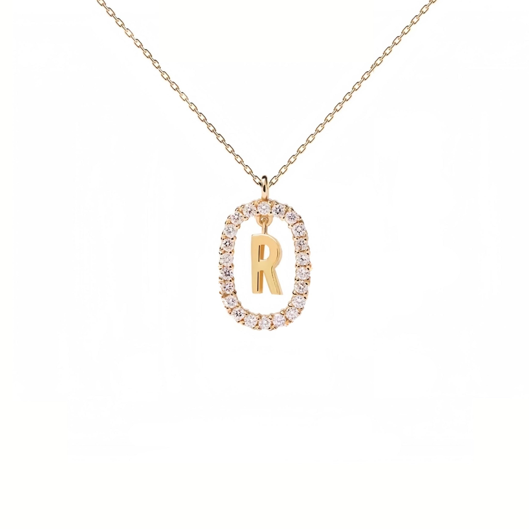 Moyen Alphabet Necklace