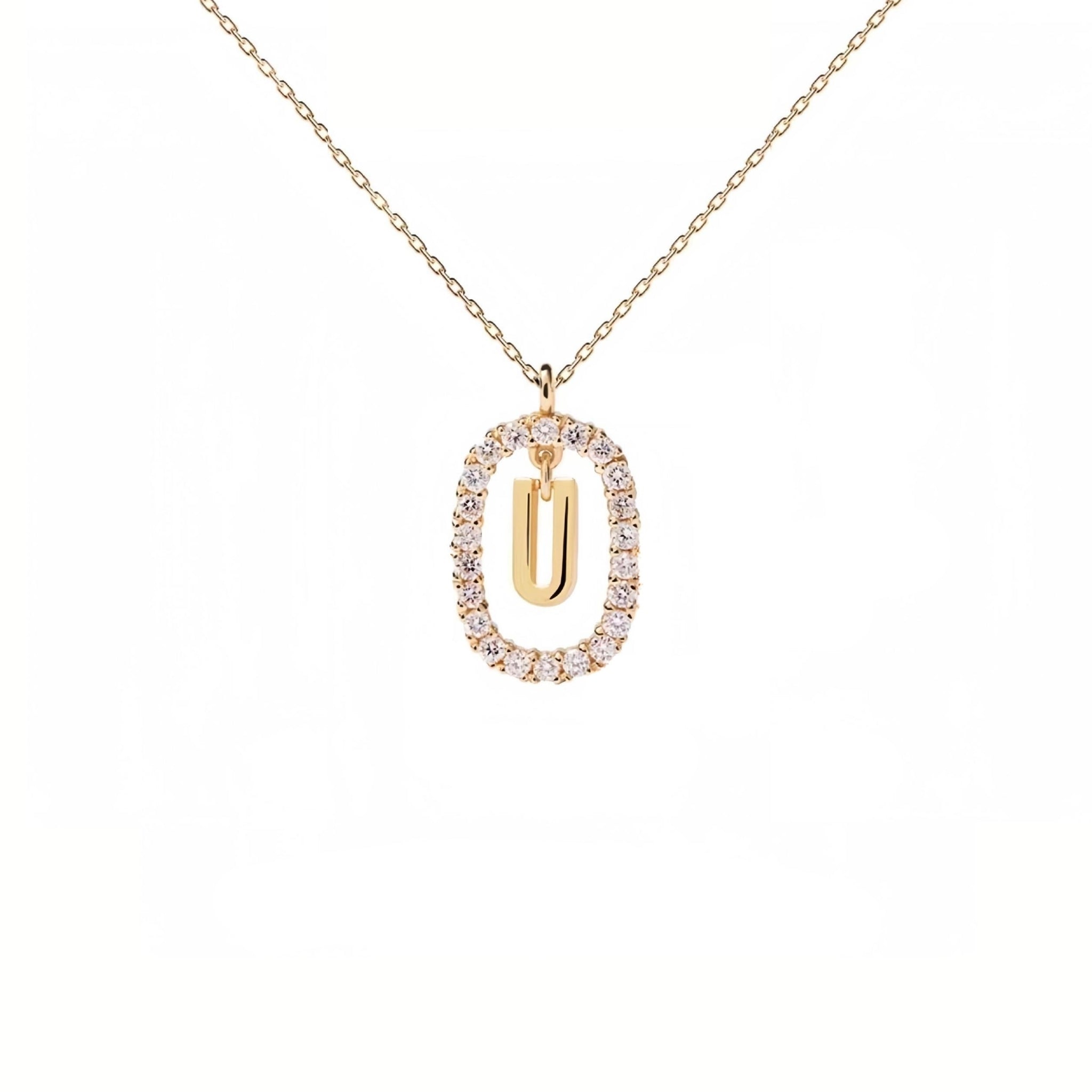 Moyen Alphabet Necklace