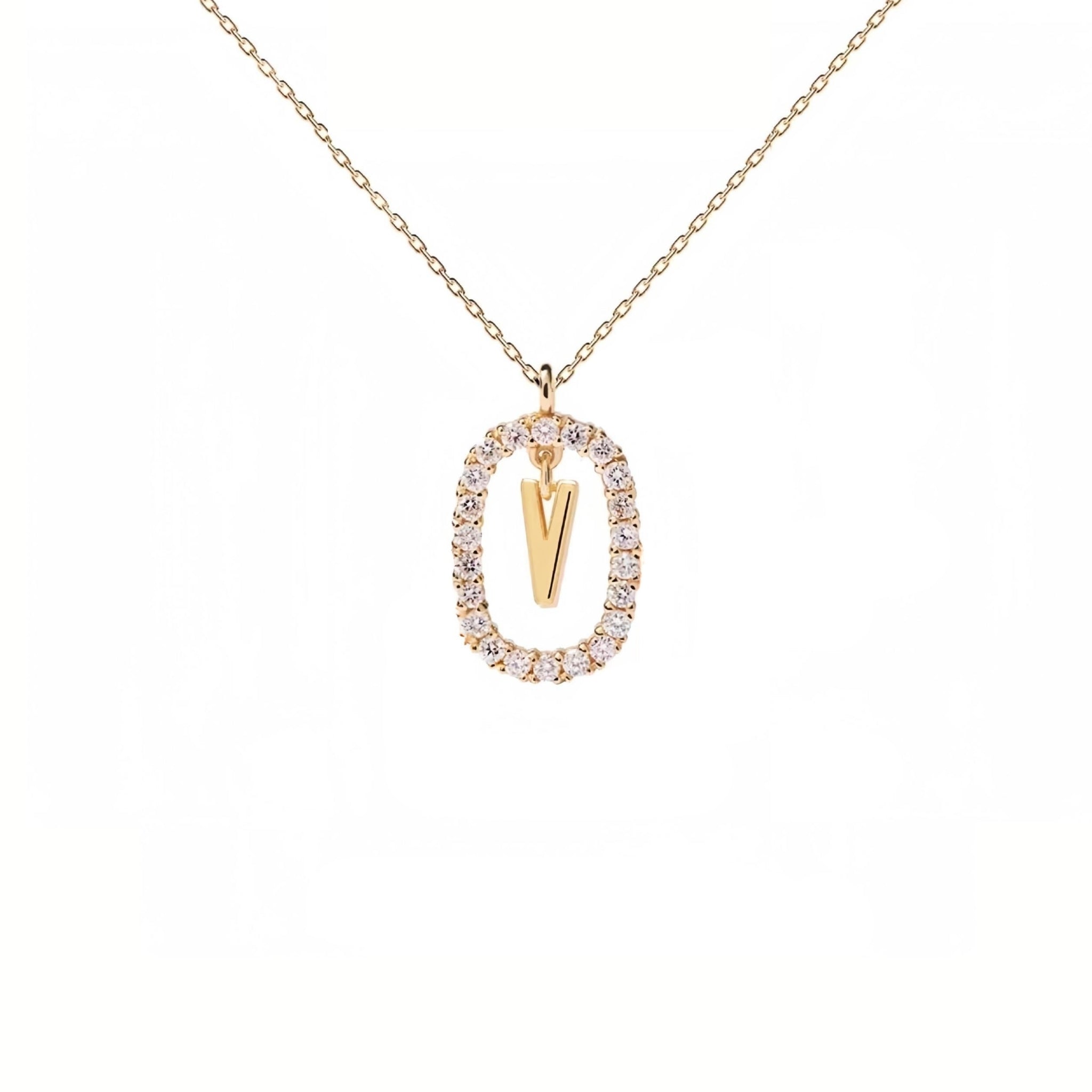 Moyen Alphabet Necklace