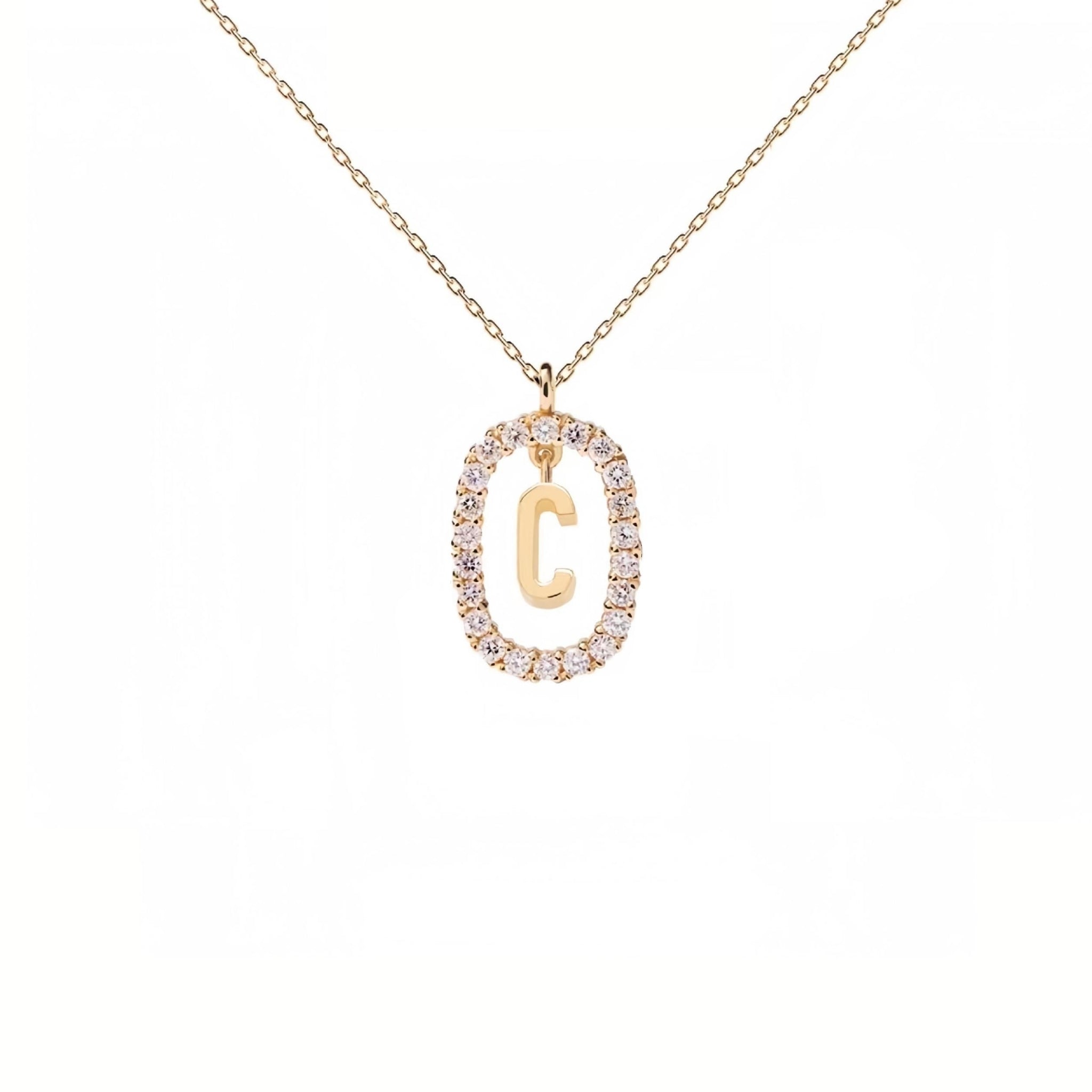 Moyen Alphabet Necklace