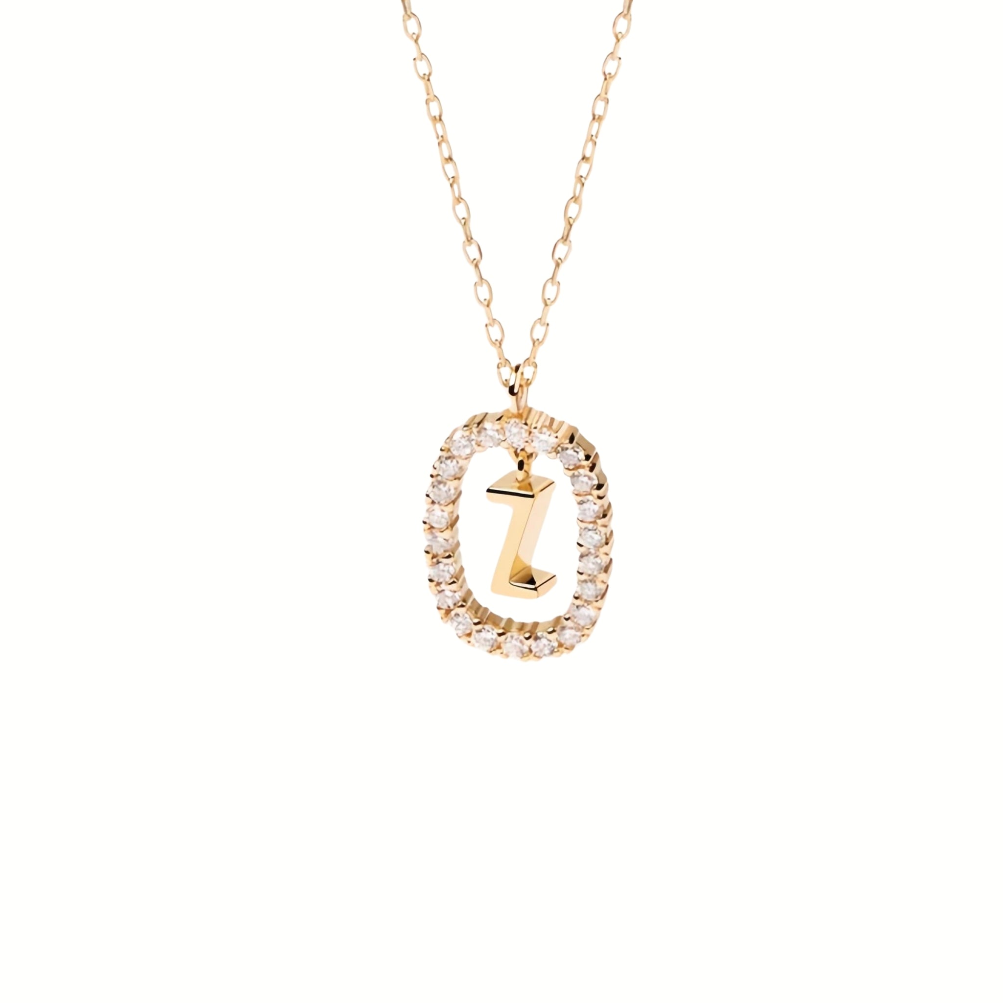 Moyen Alphabet Necklace